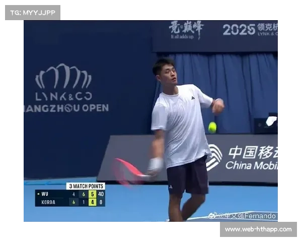 吴易昺杭州赛逆转科达,晋级八强将再战梅德韦杰夫。 吴易昺杭州赛逆转科达,晋级八强将再战梅德韦杰夫。